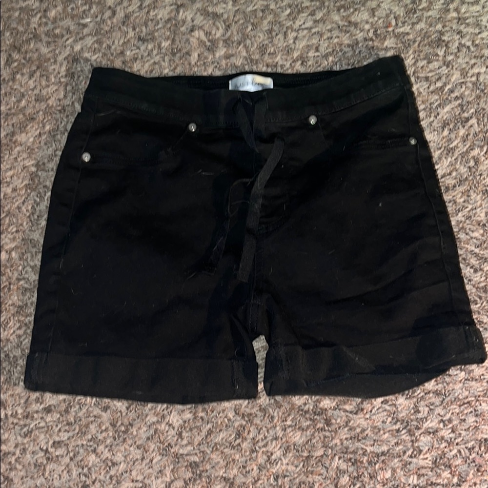 Just Be Black Jean Shorts Classic Denim Style